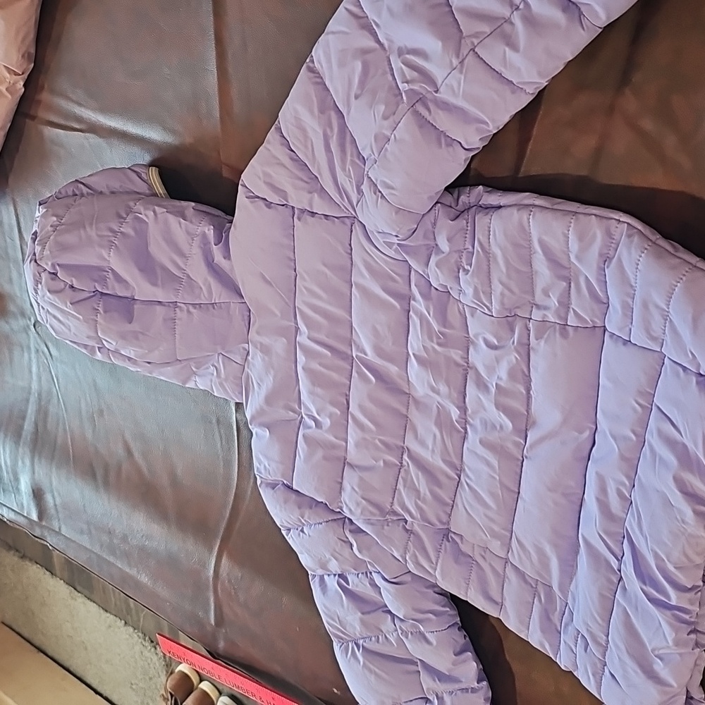 Gerry Kids' Jersey Lined Jacket Purple with Zipper Pockets sz 6 - Picture 9 of 10
